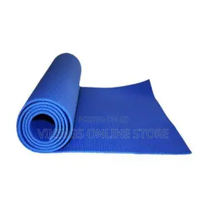 Yoga Mat With Carrier Bag Moisture Resistance - Blue