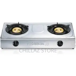 Saachi Double Burner Gas Stove NL-GAS-5221-ST