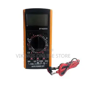 Digital Multimeter DT-9205A Multimeter- Yellow