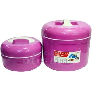 2in1 Plastic Hot and Cool Keeper Food Container –