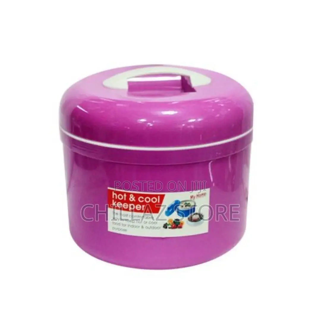 2in1 Plastic Hot and Cool Keeper Food Container –