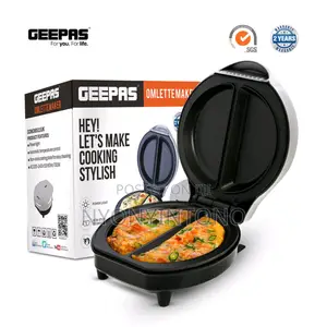 Geepas High Quality Omelette Maker With 2yrs Warranty