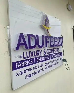 3D and 2D Signage Make