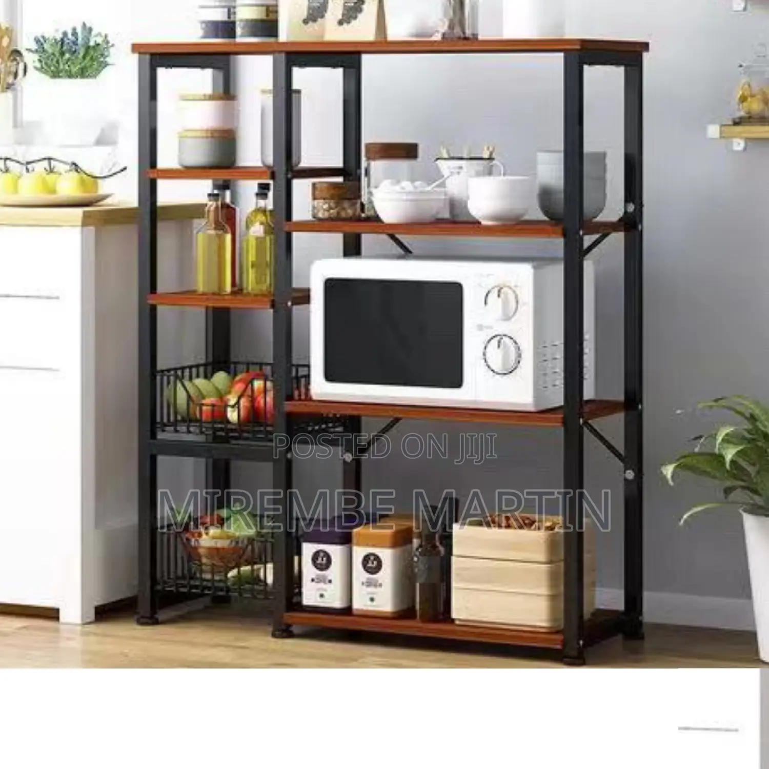 Kitchen Oven Rack Organizer.