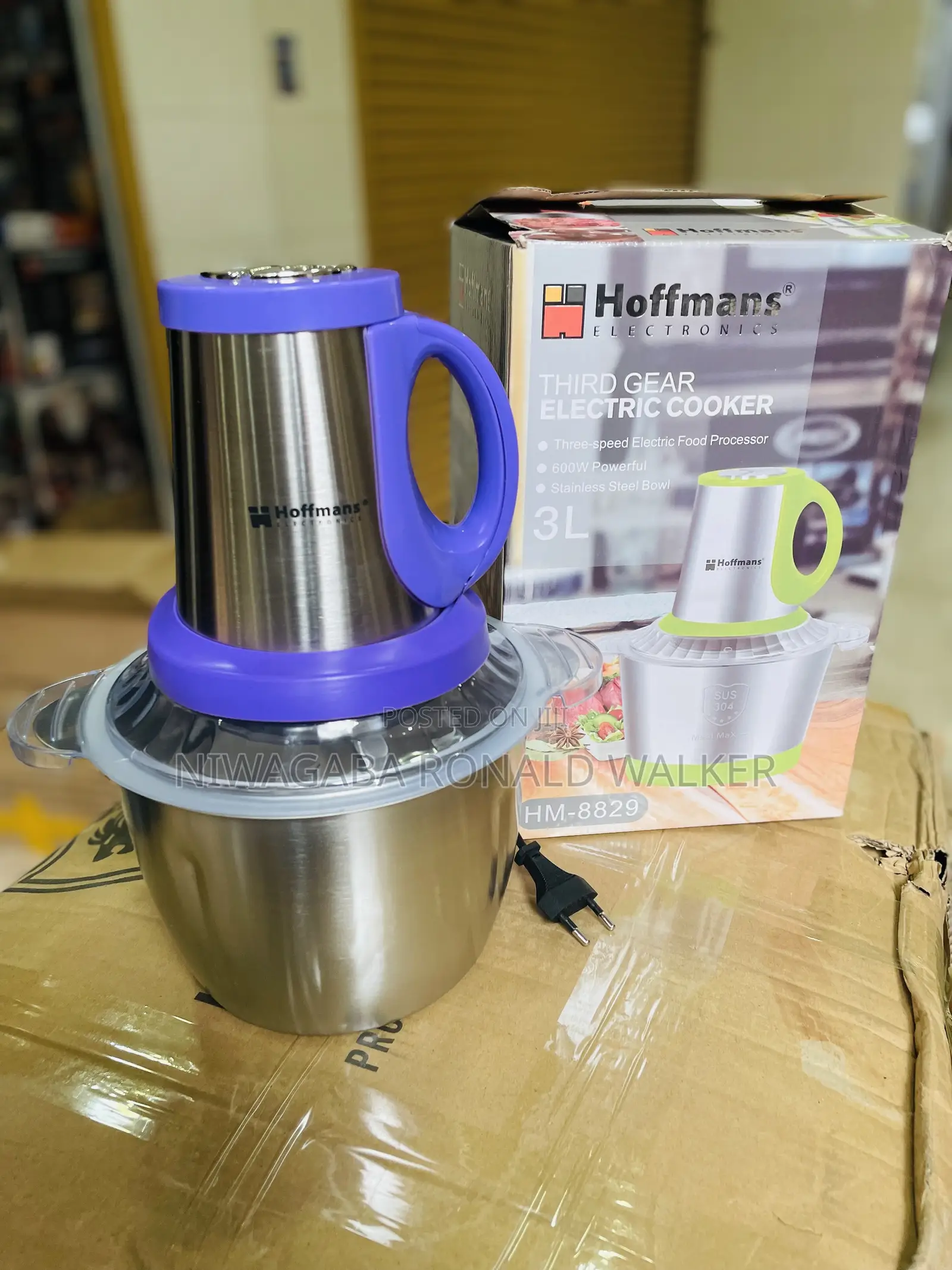 3.0l Third Gear Electric Food Processor