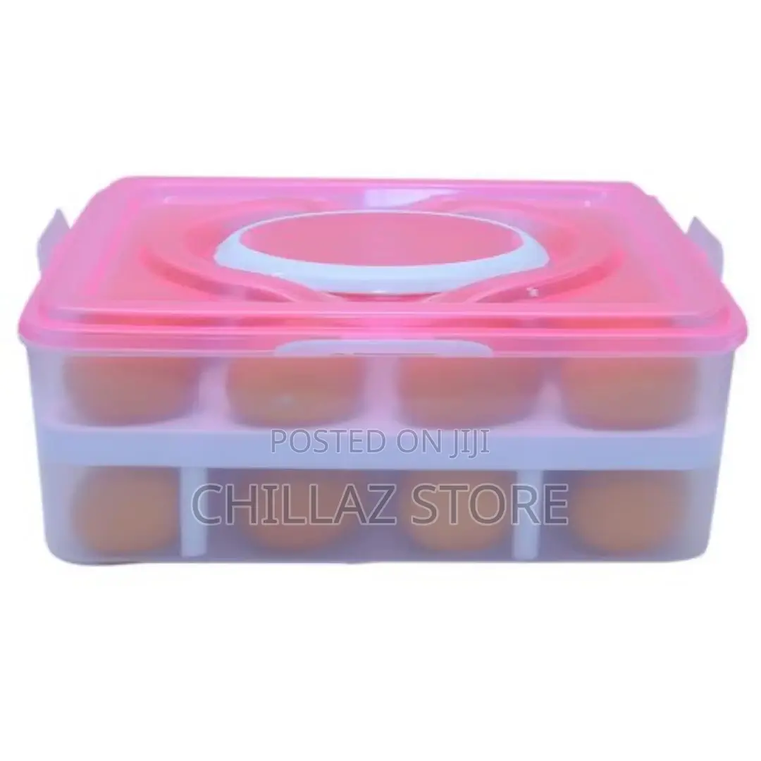 Lightbox
Egg Storage Container – Pink