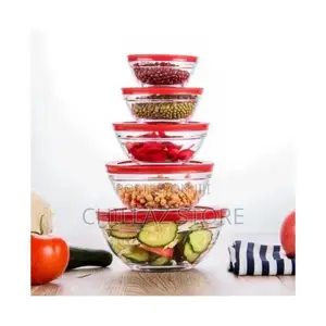 5pc Glass Cooking Bowls