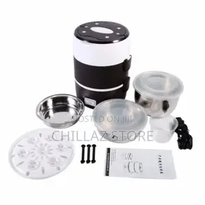 3 Layer 2litre Portable Electric Food Lunch Box Storage