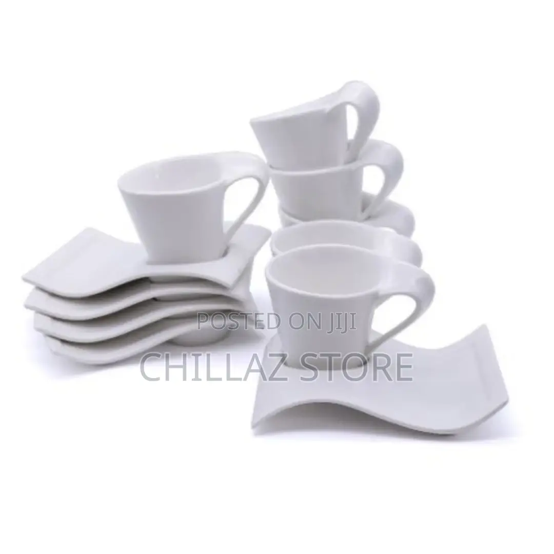 6 Cups and 6 Saucers –