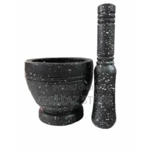 Spice Grinding Granite Mortar and Pestle-