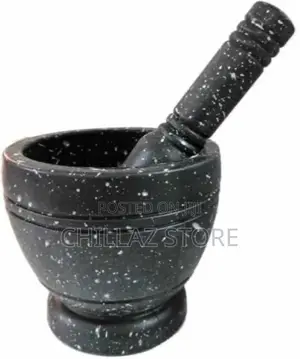 Spice Grinding Granite Mortar and Pestle-