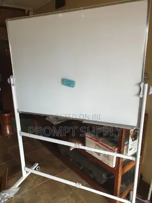 90x120cm Whiteboad With a Stand Plus Markers and Eraser