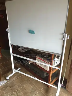 90x120cm Whiteboad With a Stand Plus Markers and Eraser