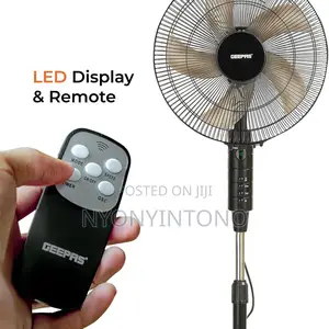Geepas High Quality Stand Fan With Remote Control