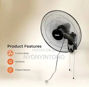 Geepas Heavy Duty 16" Walk Fan With 2 Years Warranty.