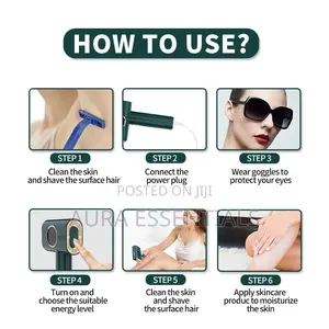 Laser Painless Hair Removal Device
