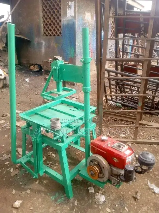 Disel Engine Brick Making Machine