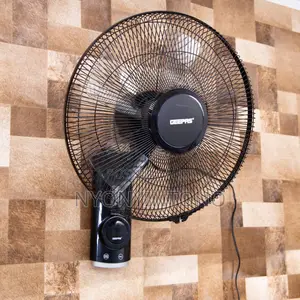 Geepas Super Silent Wall Fan Wiz Remotecontrol 2yrs Waranty