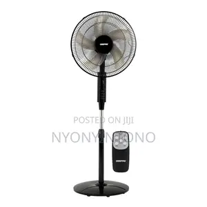 Geepas 16" Silent Stand Fan With Remote Control 2yrs Waranty
