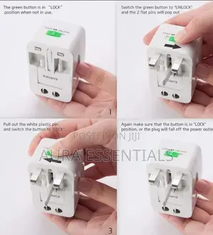 All in One International Travel Universal Adapter