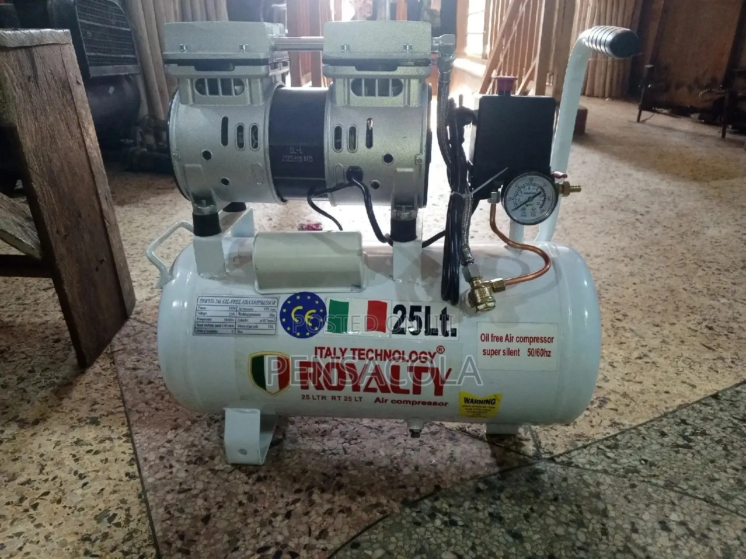 Compressor 25 Liters Silent