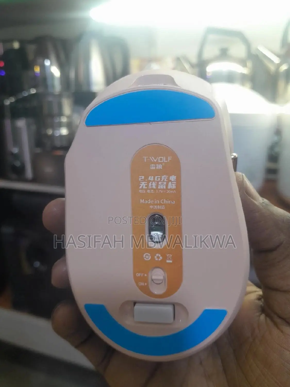 Rechargeable Wireless Mouse With Bluetooth