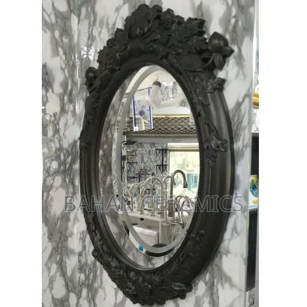 Stainless Framed Mirror(. 50 by 70cm)
