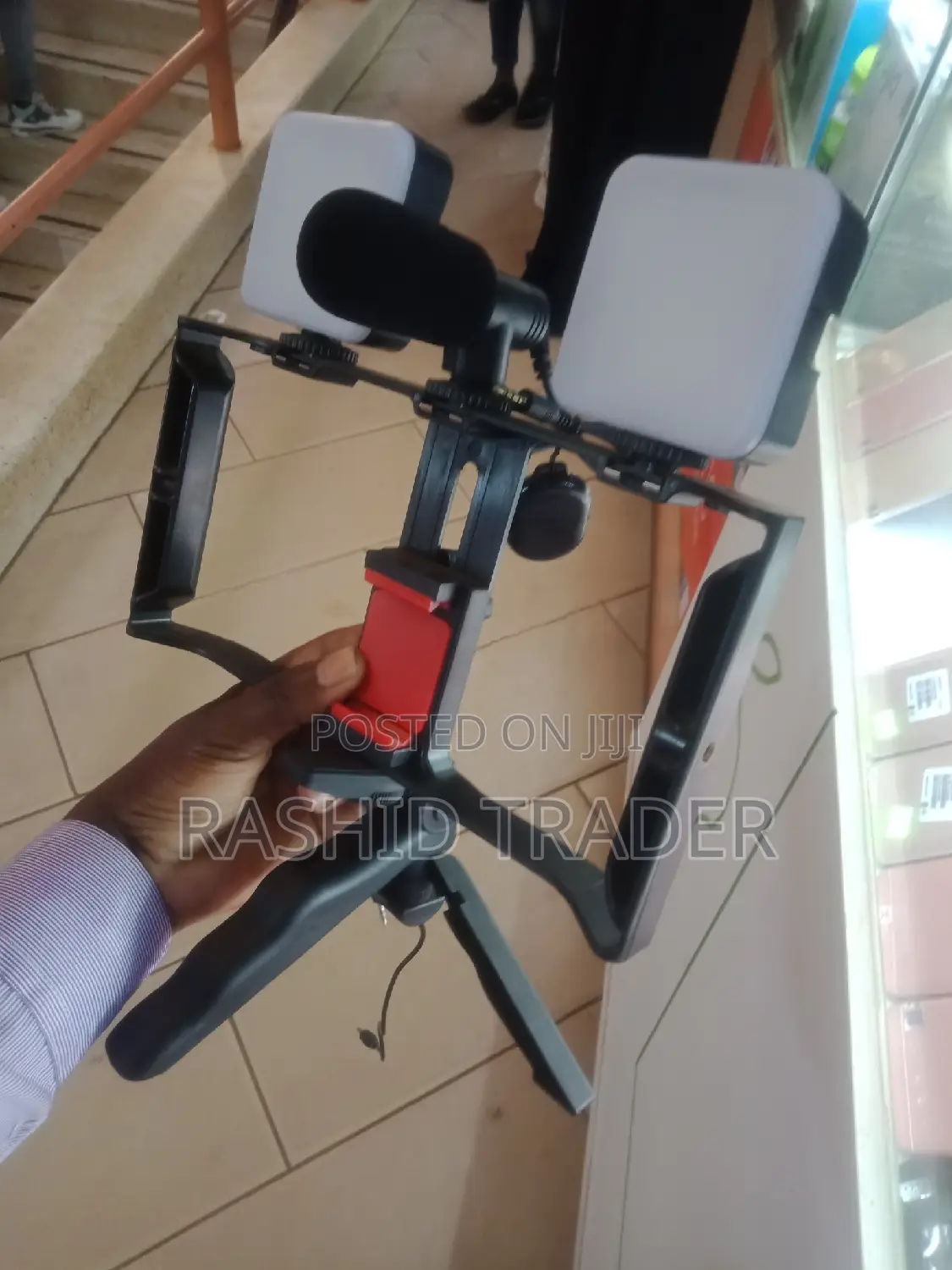 Video Making Kit With Condenser Microphone and Phone Holder