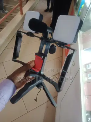 Video Making Kit With Condenser Microphone and Phone Holder