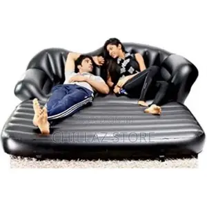 Double Deck Chair Inflatable Air Sofa Bed-