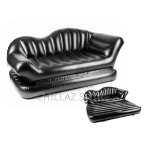 Double Deck Chair Inflatable Air Sofa Bed-