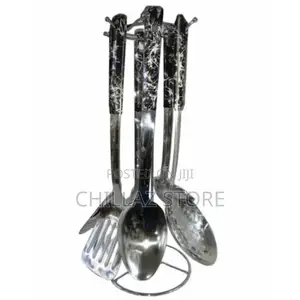 7 Piece Kitchen Tool ,Utensils Serving Spoons Cutlery Set