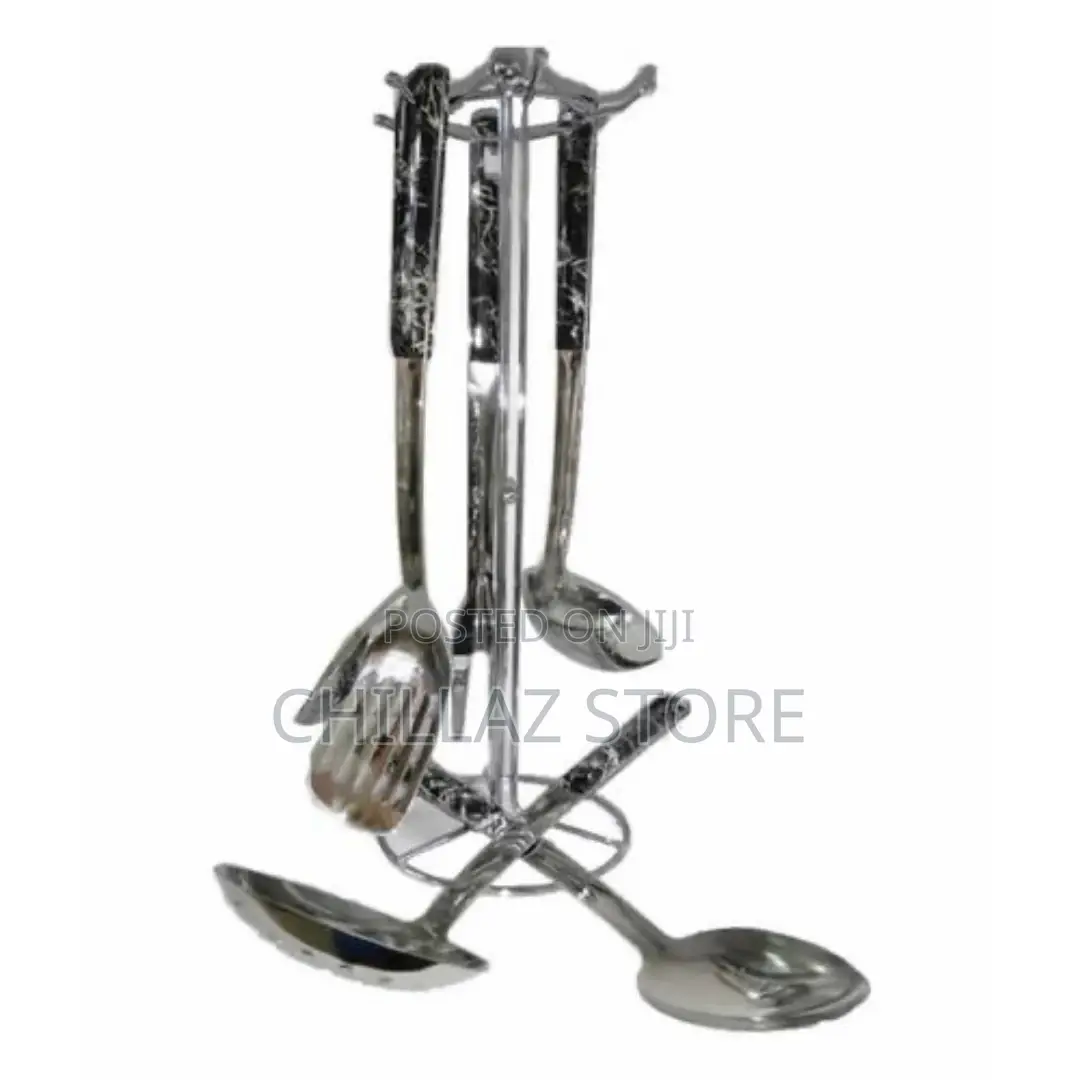 7 Piece Kitchen Tool ,Utensils Serving Spoons Cutlery Set