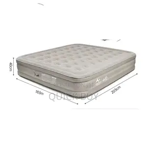 Double Self Inflating Mattress With Internal Pump