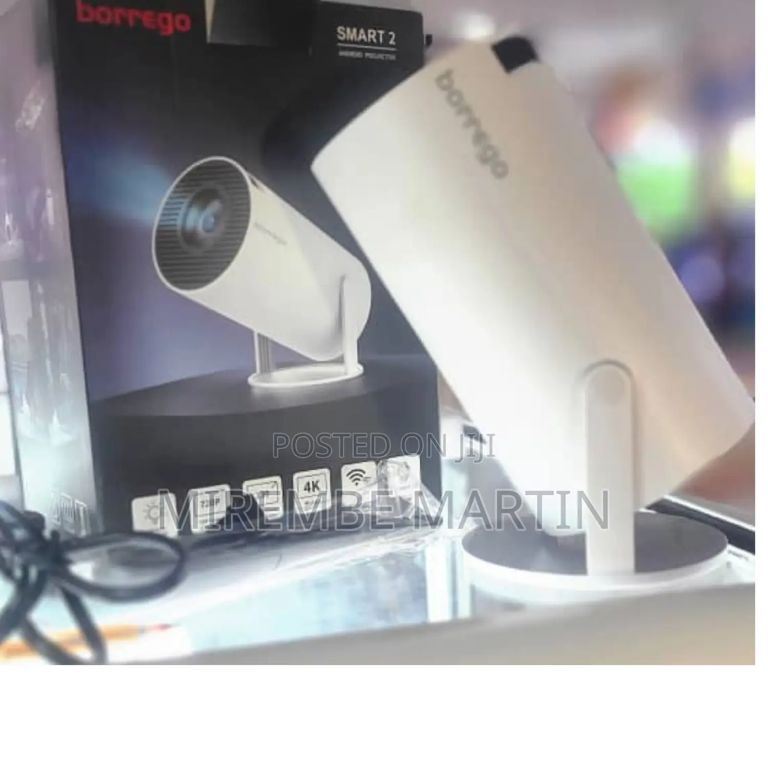 HY300 Android 5G Wifi Smart Portable Projector.