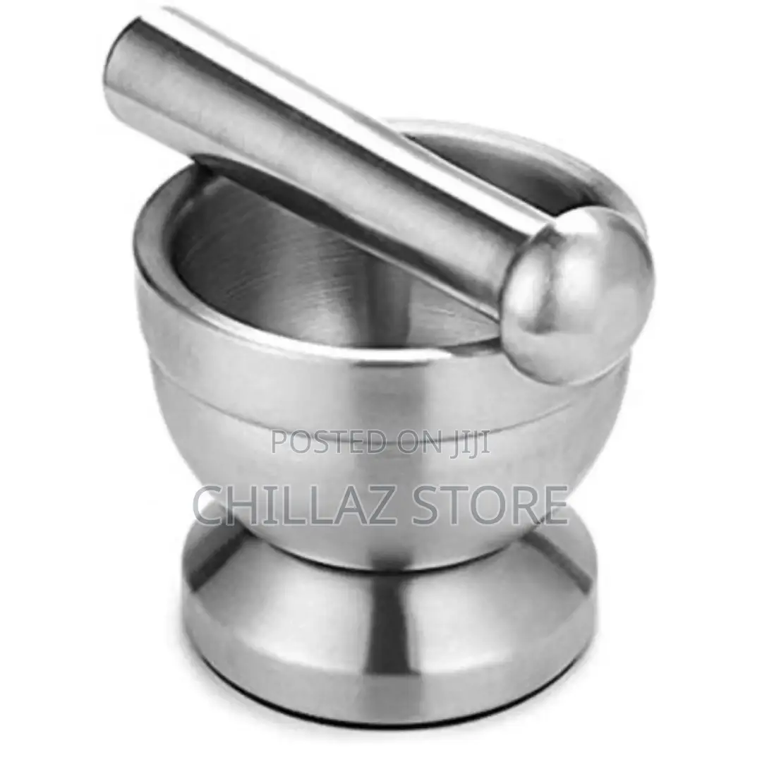 Stainless Steel Mortar and Pestle/Spice Grinder,