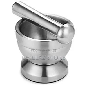 Stainless Steel Mortar and Pestle/Spice Grinder,