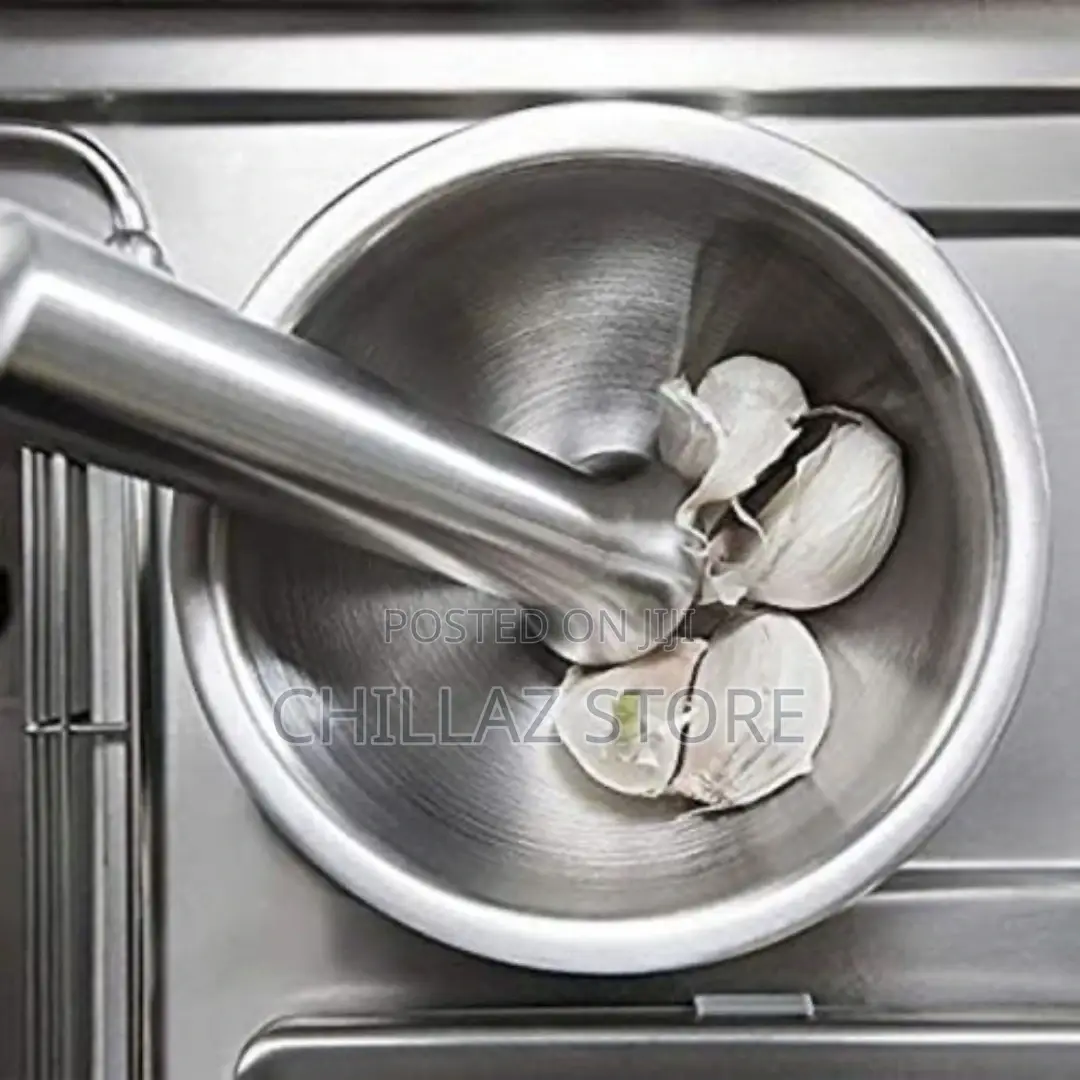 Stainless Steel Mortar and Pestle/Spice Grinder,