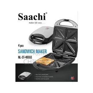 Saachi 4 Slice Sandwich Maker/Toaster,Grill