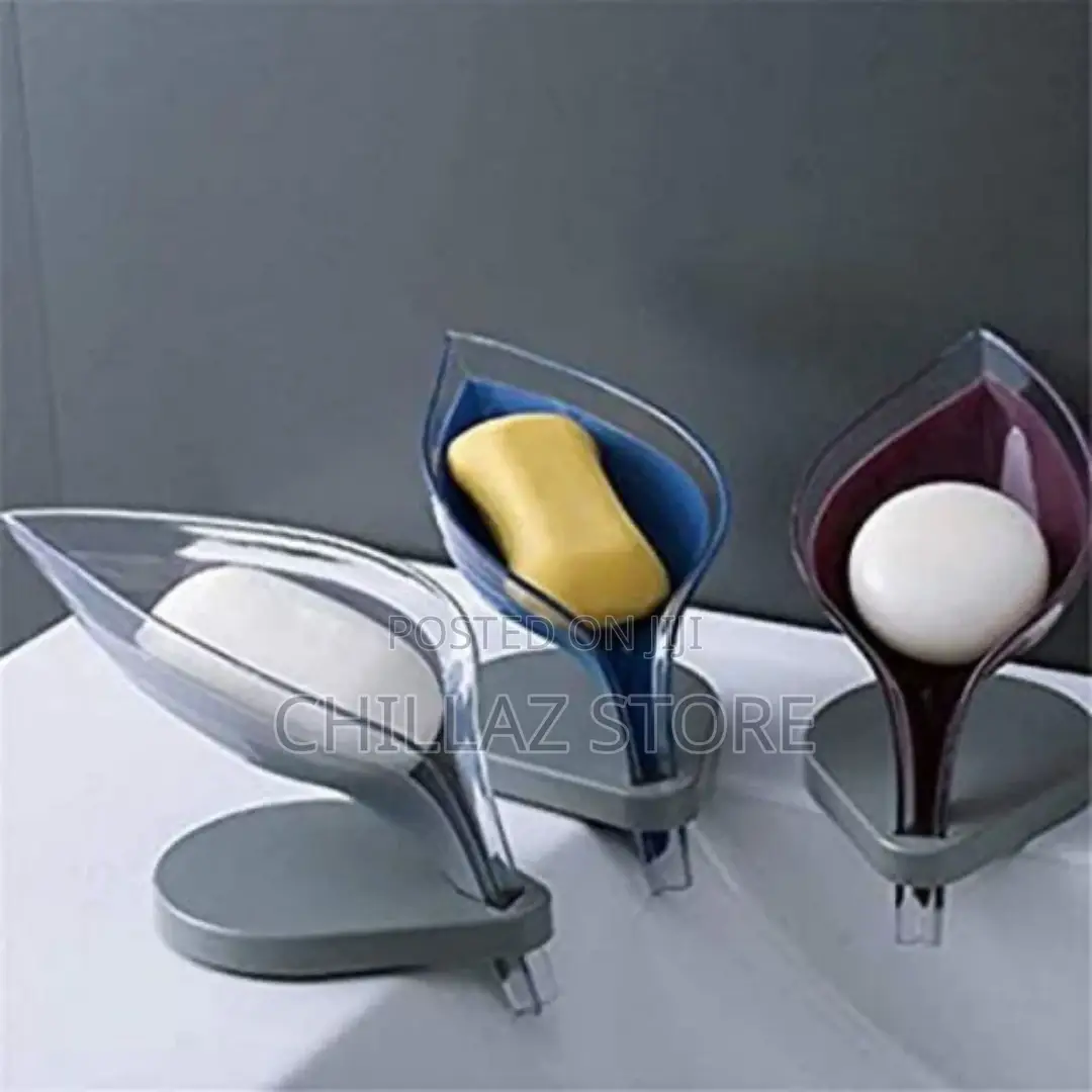 Leaf Shape Soap Dish Box-self Draining Soap Holder
