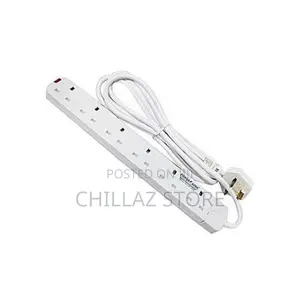 Power King 6 Ways Extension Cable- 3 Meter –