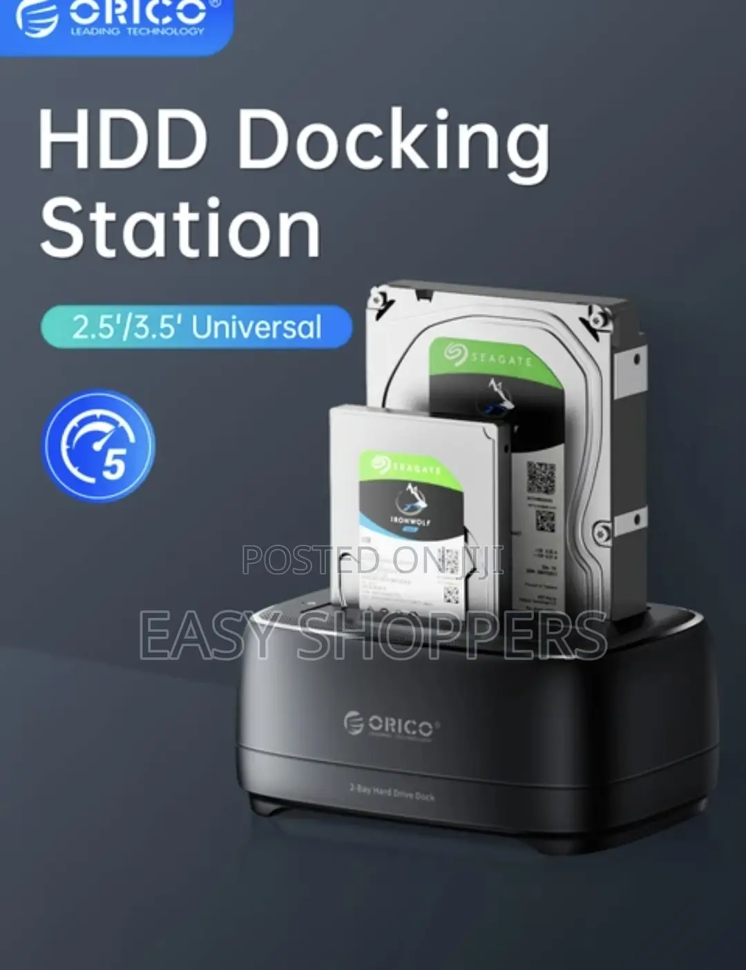 Orico 5gbps Usb 3.0 HDD Docking Station