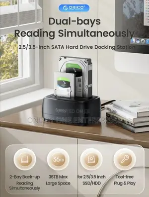 ORICO HDD Docking Station Dual-bay HDD Case Clone Function