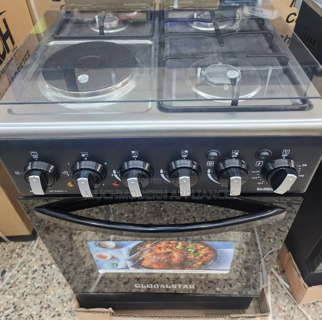 3 Gas +1 Electric Cooker Globalstar