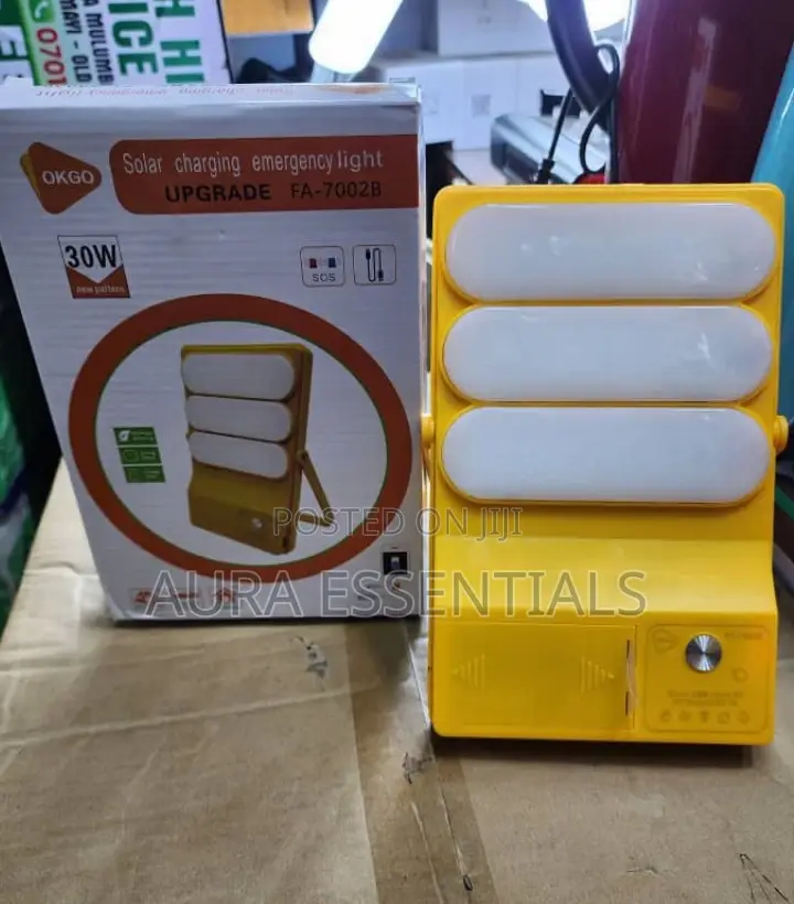 Solar Charging Emergency Light FA-7002B