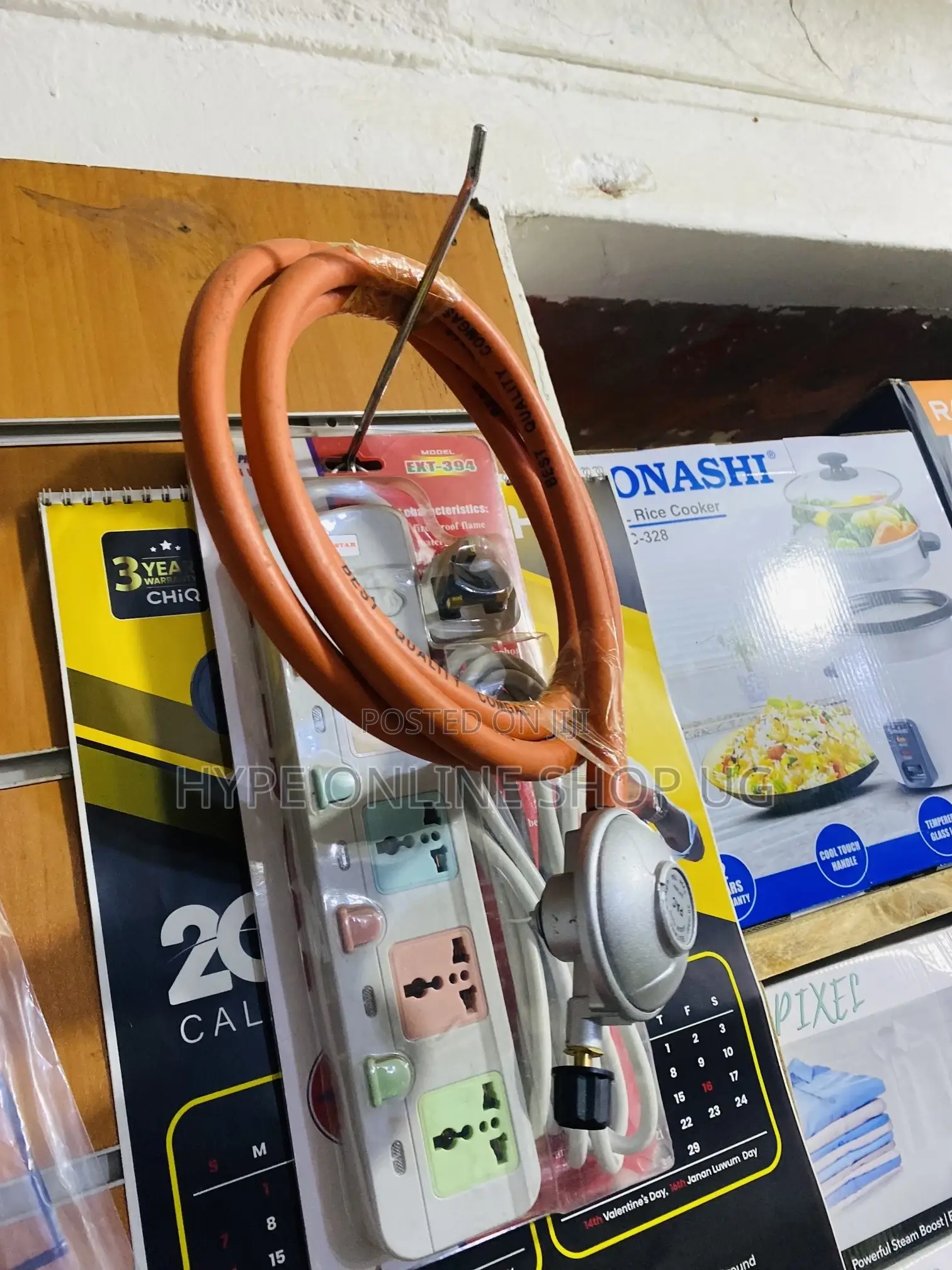 Regulator and Pipe for Gas