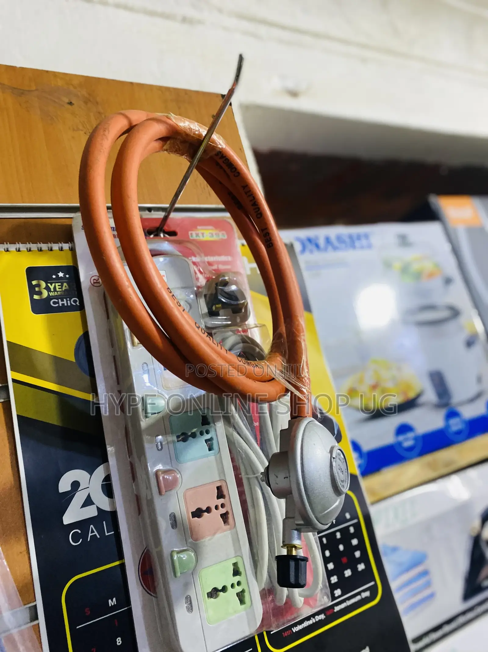 Regulator and Pipe for Gas