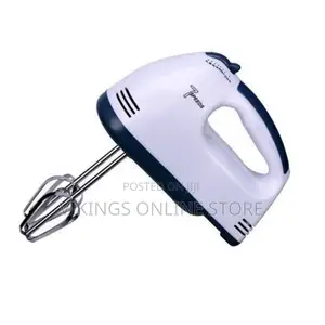 Electronic 7speed Hand Mixer - White