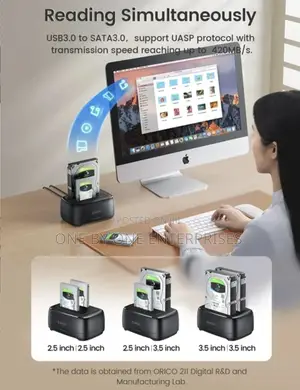 ORICO HDD Docking Station Dual-Bay HDD Case
