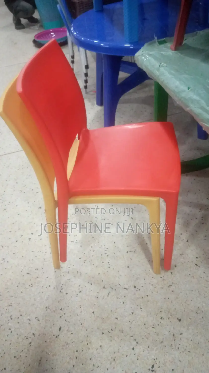 Executive Prastic Armless Chair